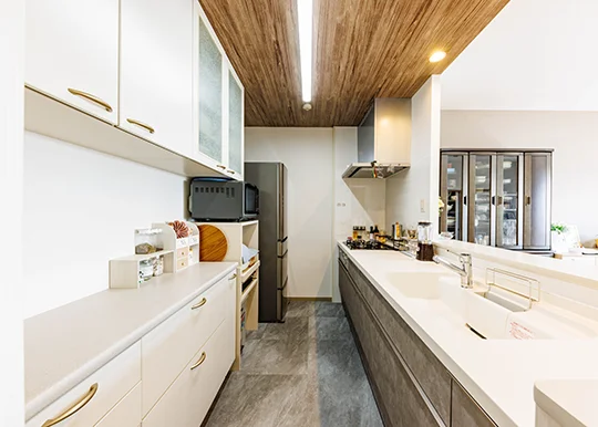 キッチンリフォームの施工事例 約120万円