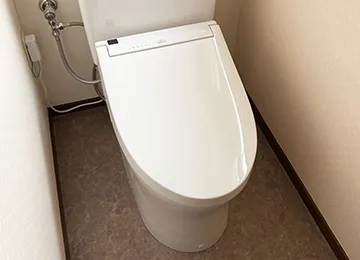トイレリフォームの施工事例 約17万円 宝塚市